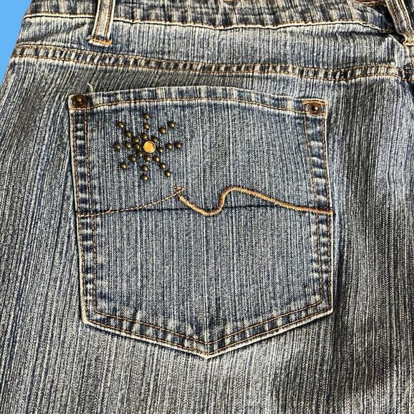 Vintage Diva Straight Leg, Midrise Blue Jeans / SZ: 22 - Picture 8 of 8